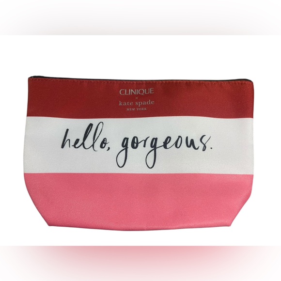 Kate Spade Clinique Collab Cosmetic Bag NWOT - Picture 1 of 4